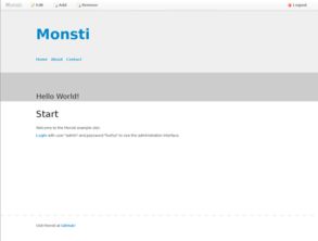 monsti 0.5 發(fā)布,go 編寫的 cms 系統(tǒng)